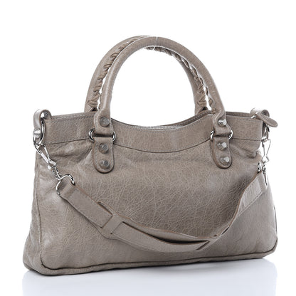 Balenciaga Agneau Giant 12 Silver Hardware First Papyrus 3 of 13