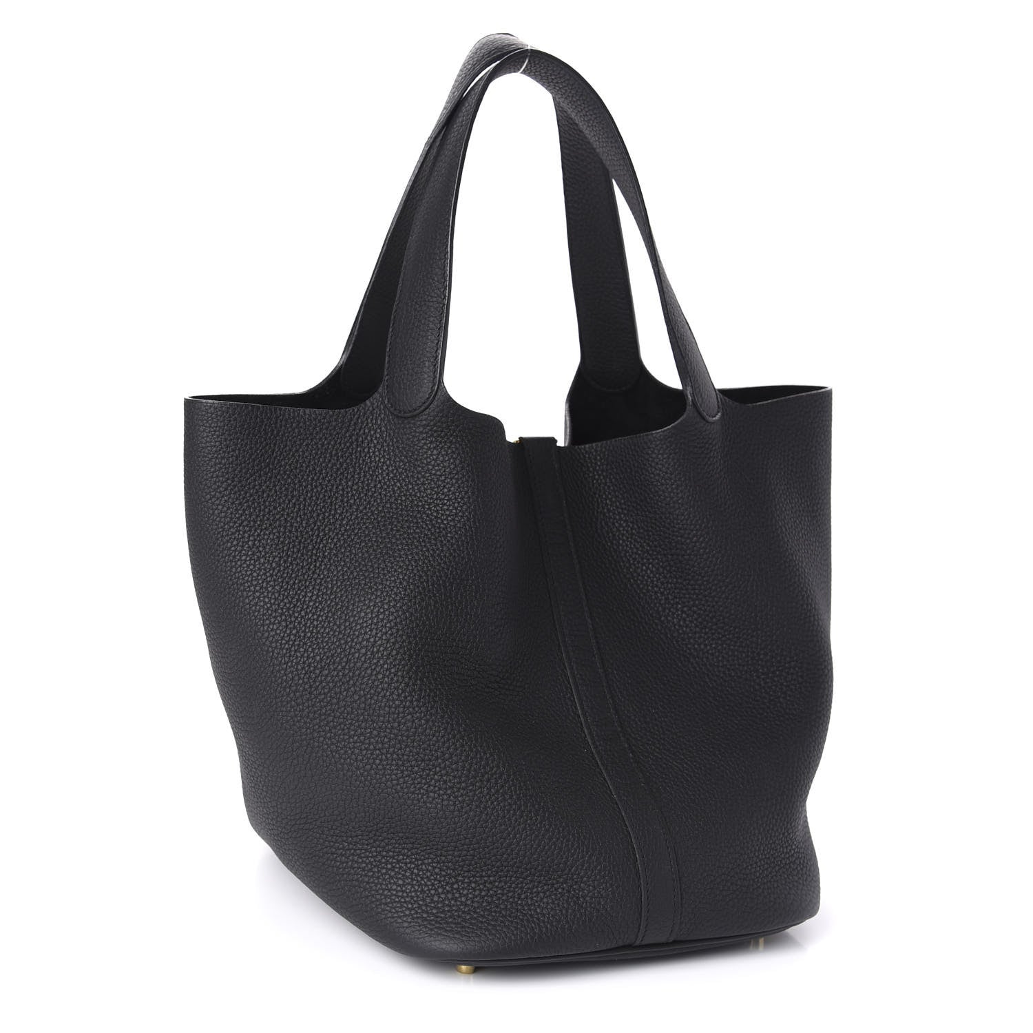 Hermes Taurillon Clemence Picotin Lock 26 GM Black 3 of 10
