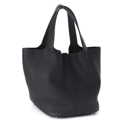 Hermes Taurillon Clemence Picotin Lock 26 GM Black 3 of 10