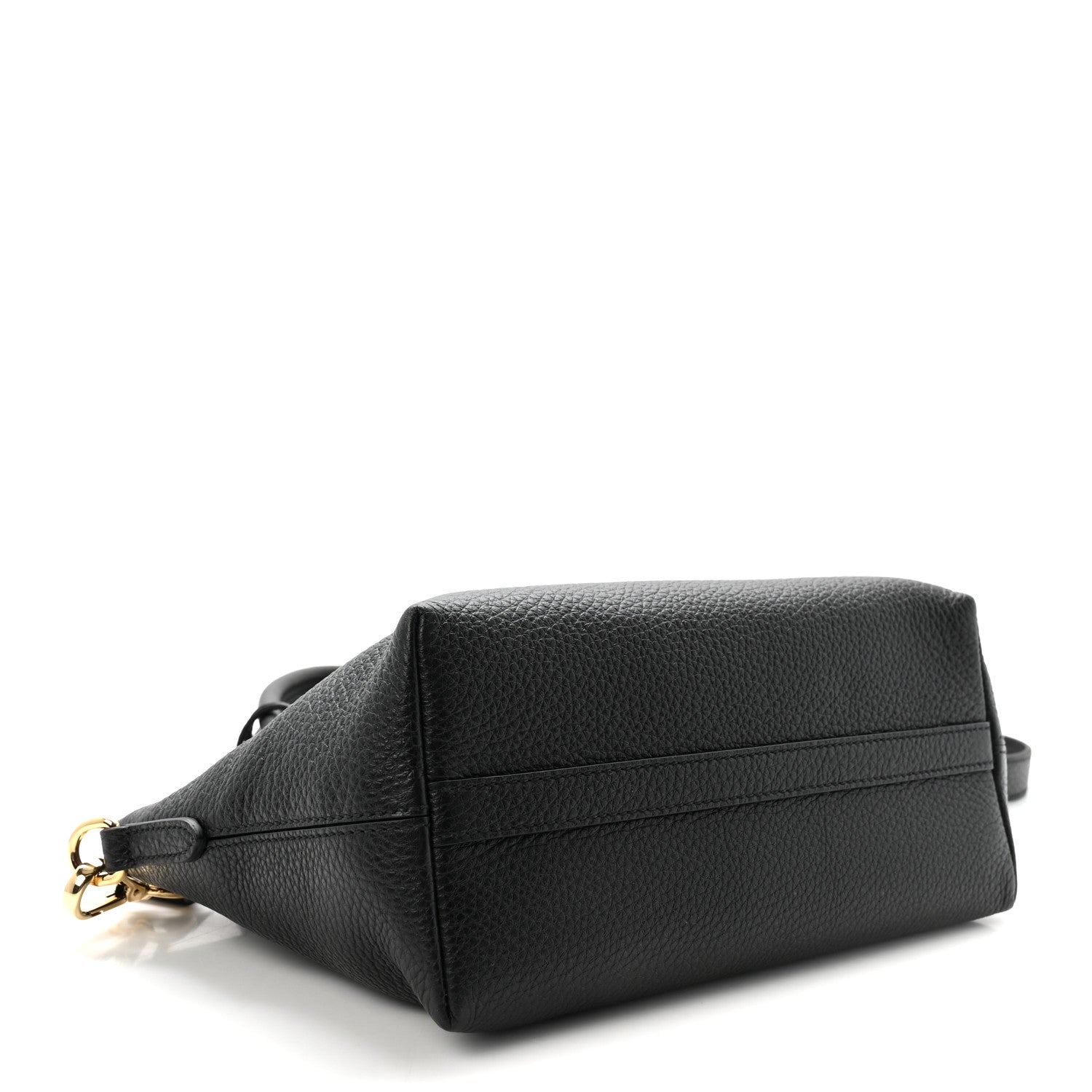 Prada Vitello Daino Small Tote Black 3 of 8
