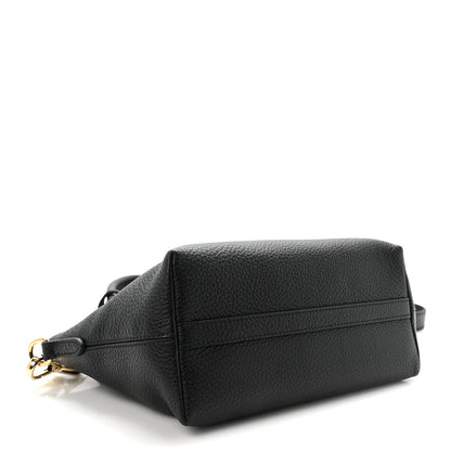 Prada Vitello Daino Small Tote Black 3 of 8