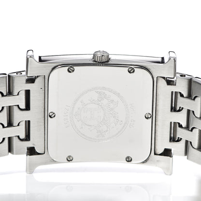 Hermes Stainless Steel 26mm Heure H Hour Quartz Watch 5 of 7