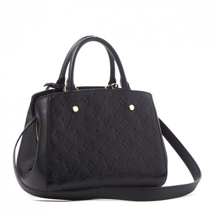 Louis Vuitton Empreinte Montaigne BB Black 3 of 8