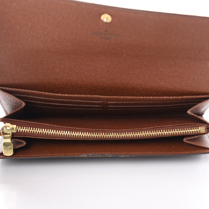 Louis Vuitton Monogram Sarah Wallet 5 of 13