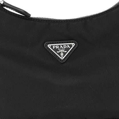 Prada Tessuto Nylon Mini Re-Edition 2000 Bag Black 7 of 11