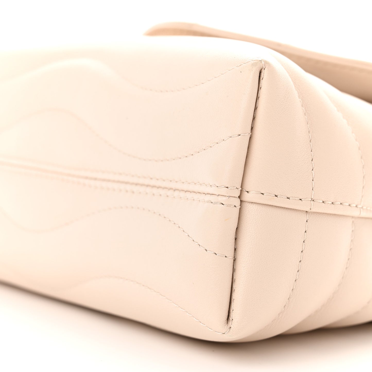 Calfskin Hold Me New Wave Ivory