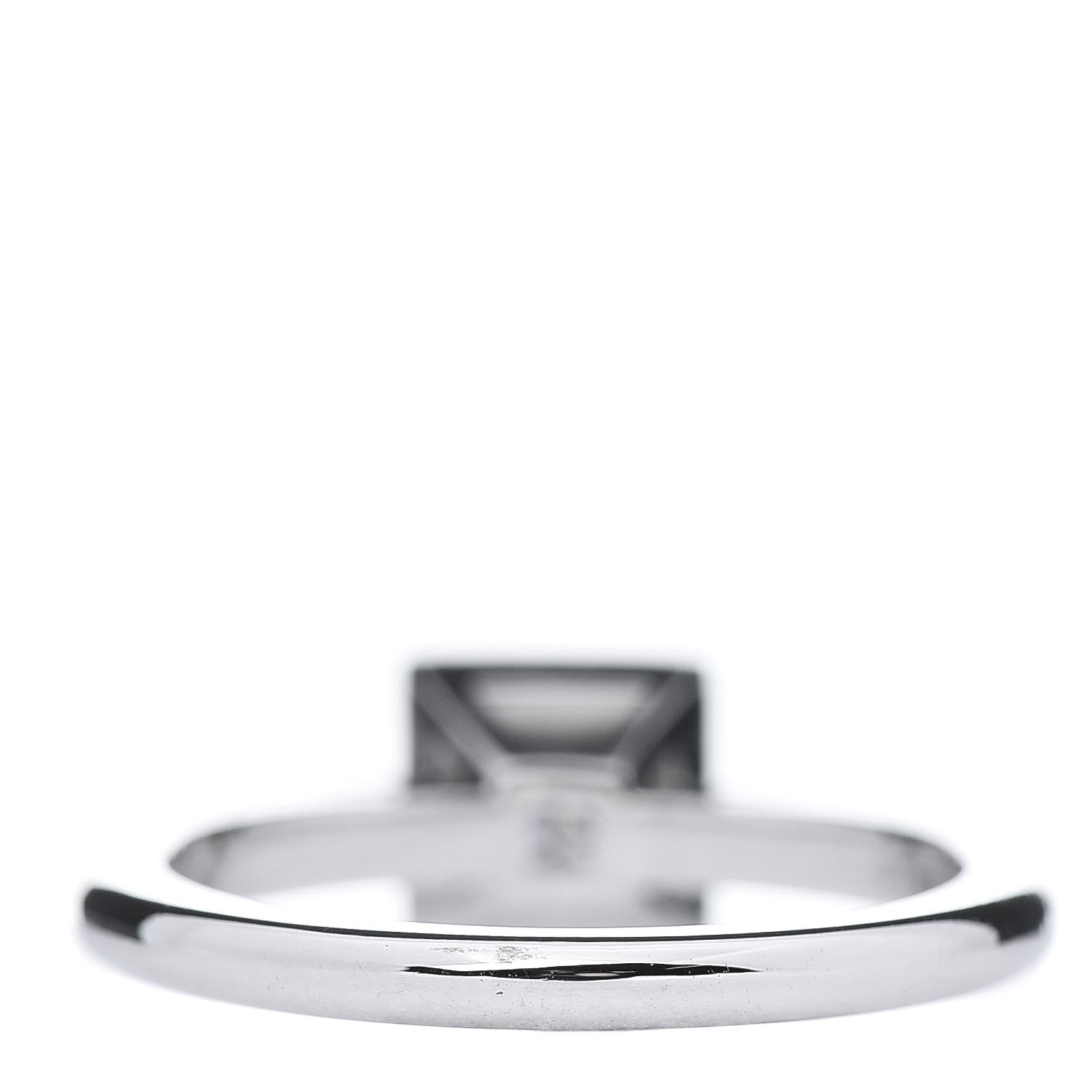 Tiffany Platinum Diamond .20ct Grace Engagement Ring 50 5.5 4 of 6