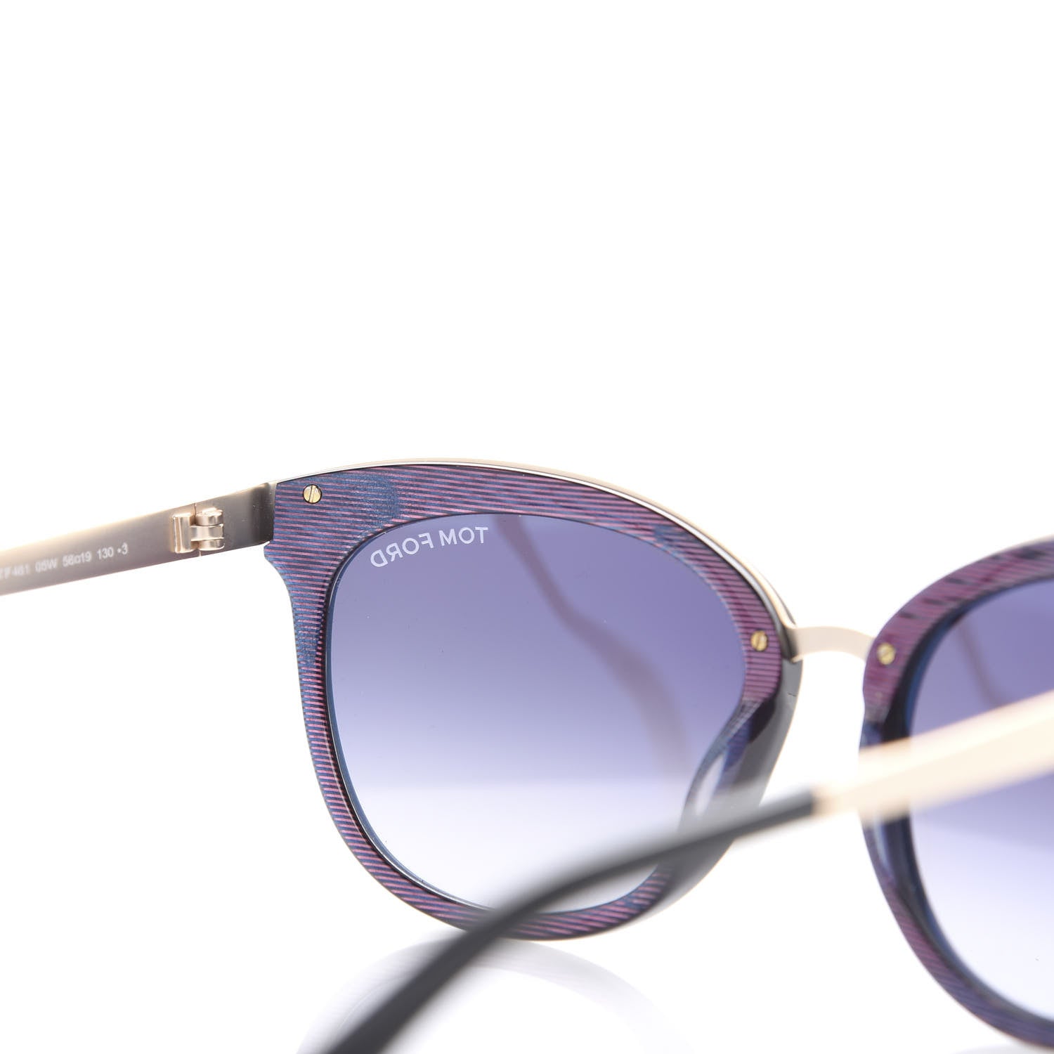 Tom Ford Emma Cat Eye Polarized Sunglasses TF461 Black 7 of 8