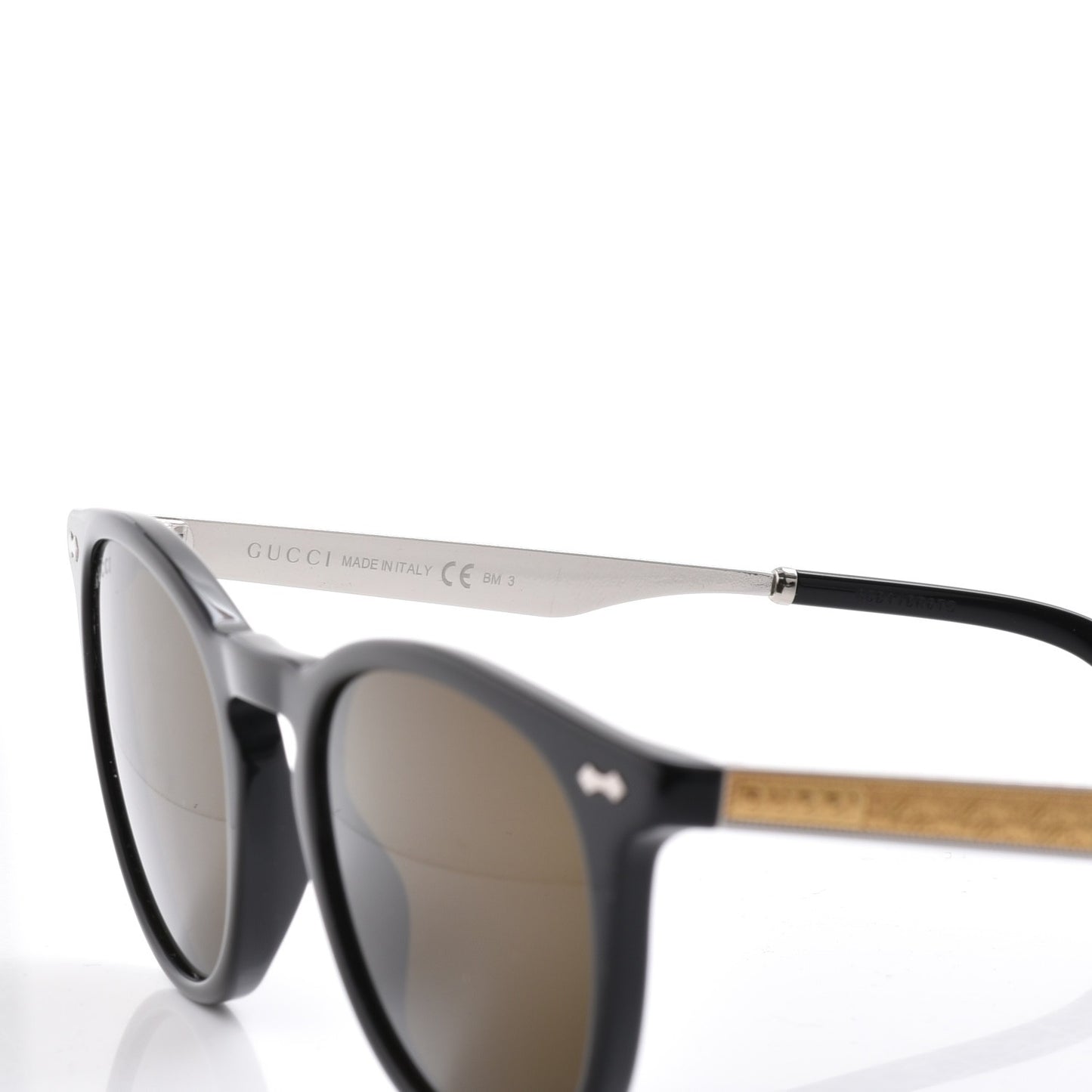 Round GG1127/S Sunglasses Black