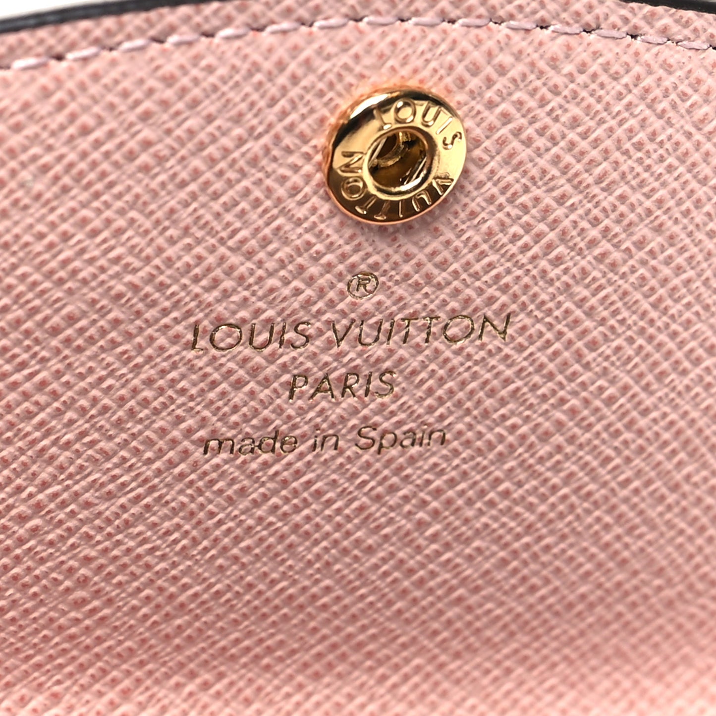 Monogram Rosalie Coin Purse Rose Ballerine
