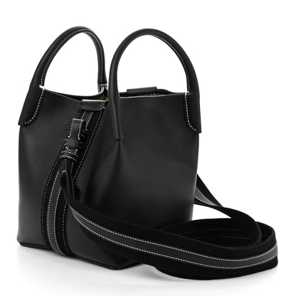 Loro Piana Smooth Calfskin Small Bale Bag Black 3 of 9