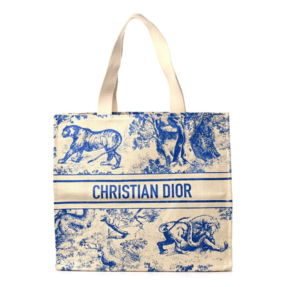 Christian Dior Straw Dioriviera Tote Beige 1 of 9