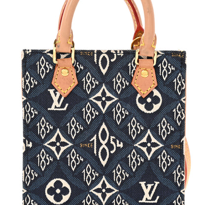 Louis Vuitton Jacquard Since 1854 Petit Sac Plat Blue 8 of 14