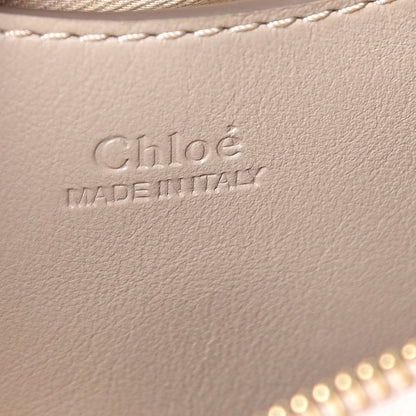 Chloe Smooth Calfskin Little Horses Embroidered Signature Belt Bag Pastel Grey 6 of 9
