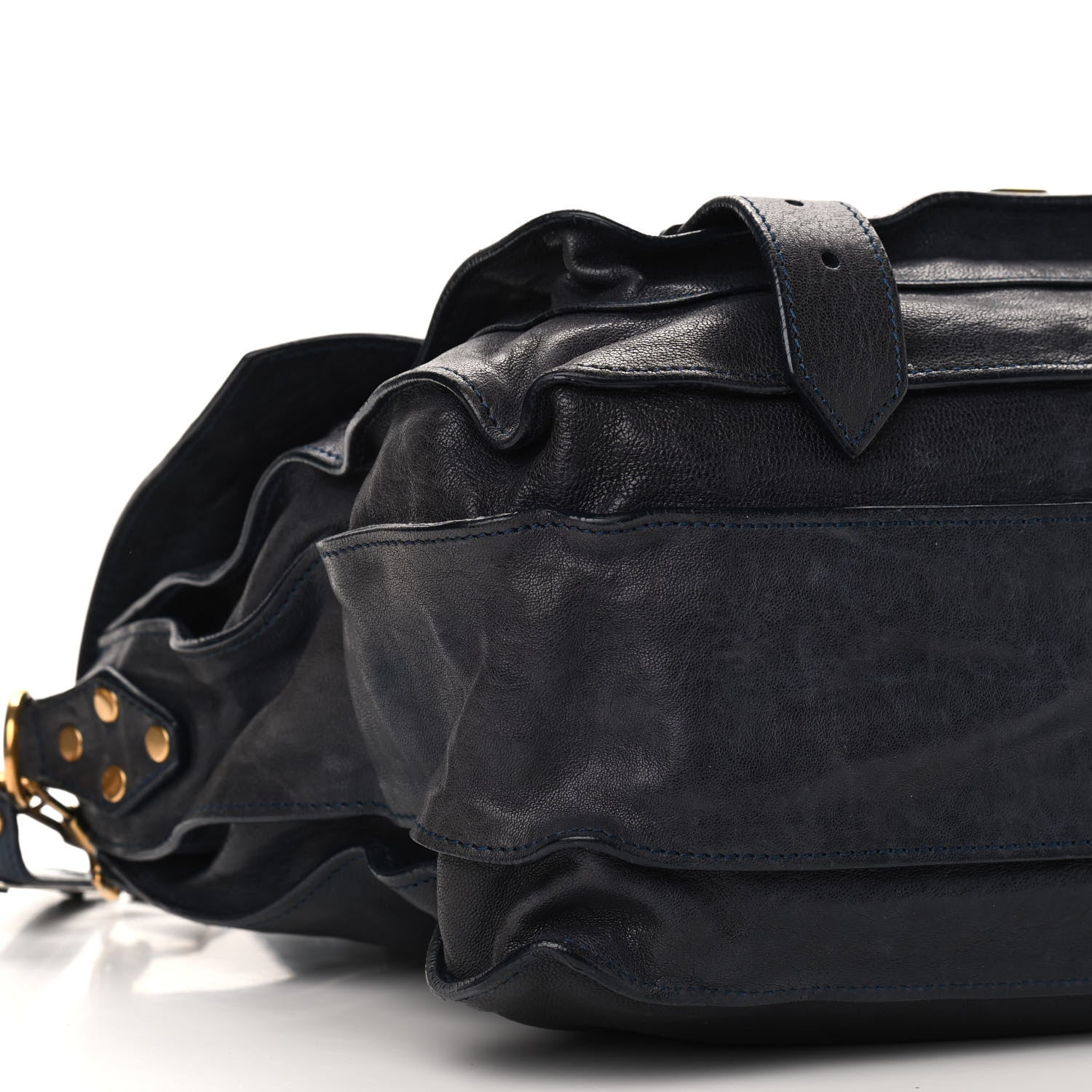 Proenza Schouler Lambskin Large PS1 Satchel Midnight 16 of 17