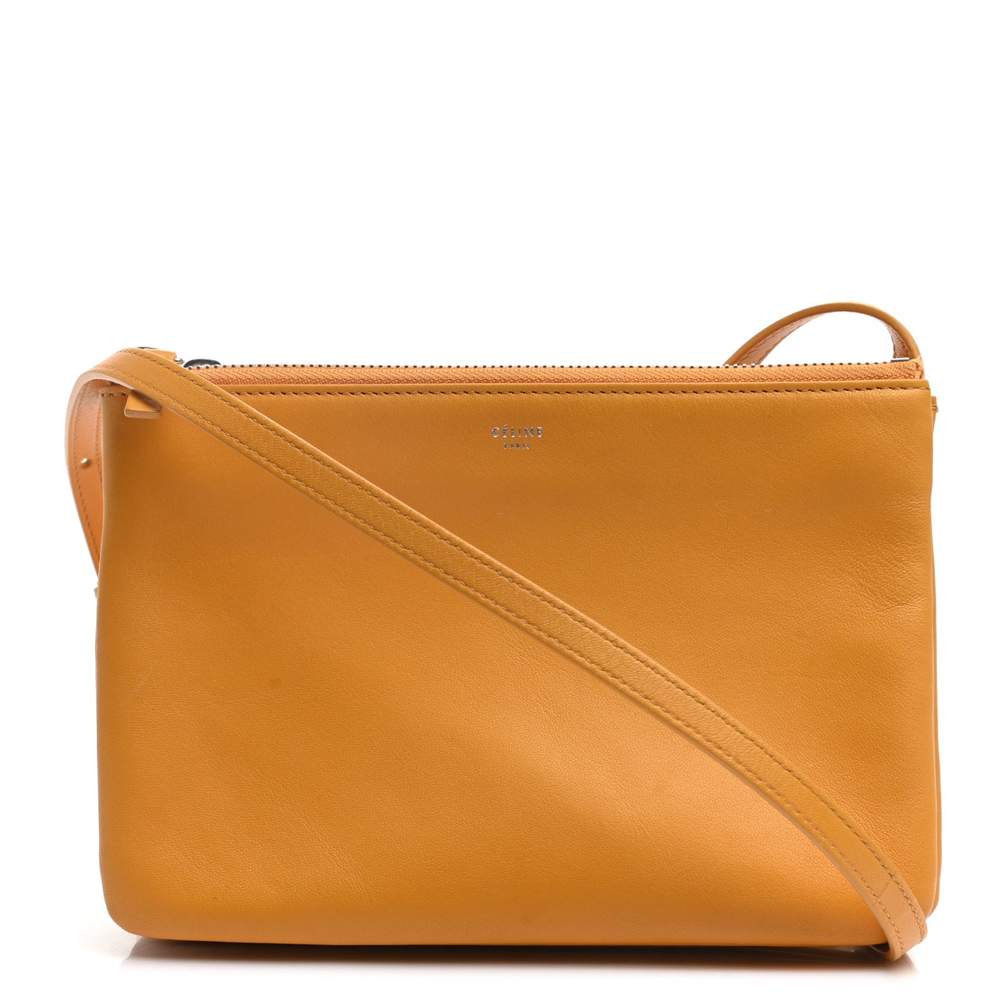 Lambskin Small Trio Crossbody Bag Sunflower