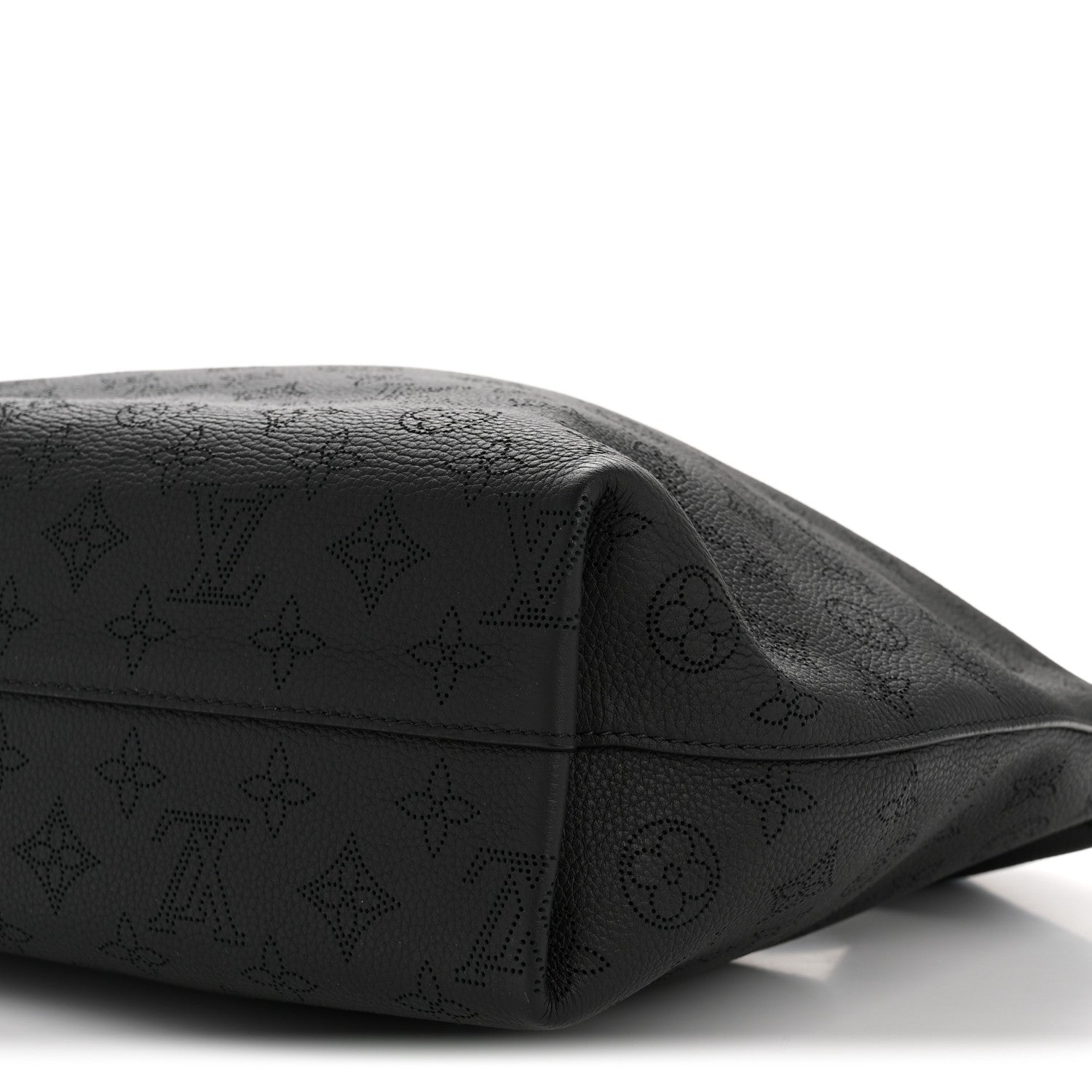 Louis Vuitton Mahina Why Knot MM Black 9 of 9