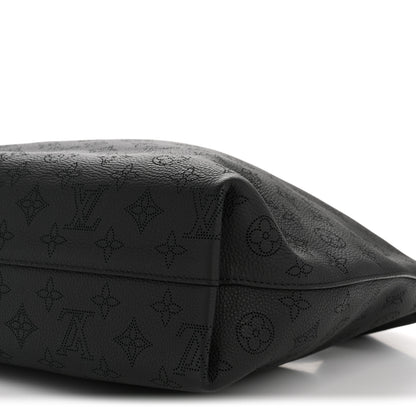 Louis Vuitton Mahina Why Knot MM Black 9 of 9