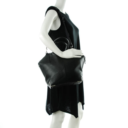 Alexander Wang Pebbled Calfskin Small Emile Black 2 of 8