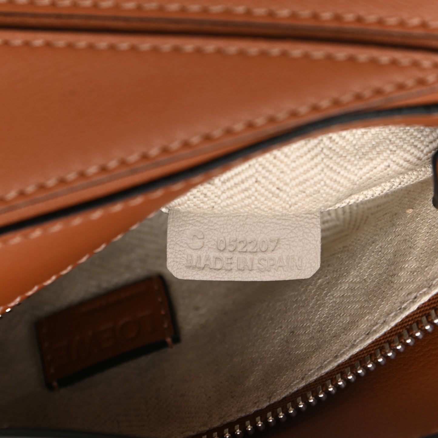 Calfskin Mini Puzzle Bag Tan