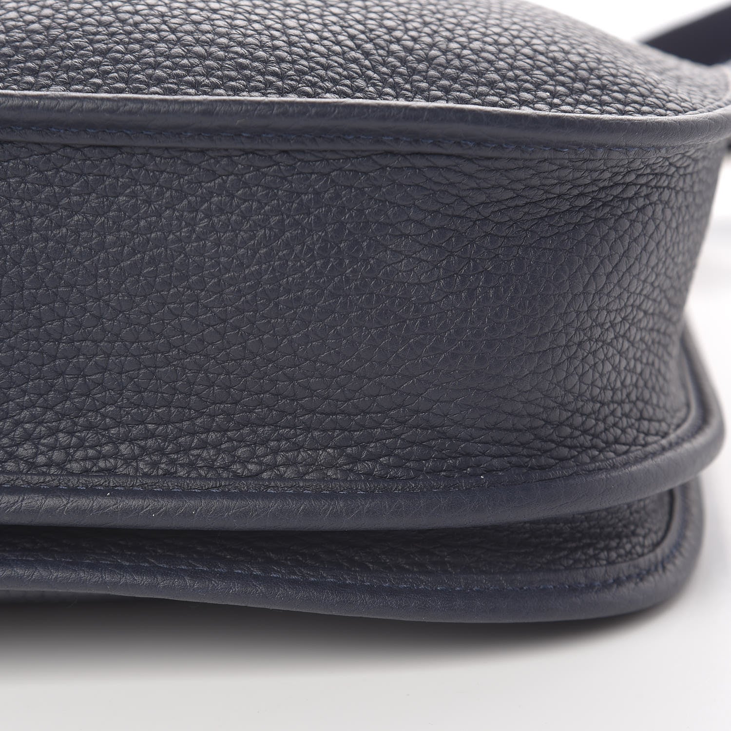 Hermes Taurillon Clemence Evelyne III PM Bleu Nuit 11 of 13