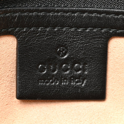 Gucci Calfskin Matelasse Small GG Marmont Shoulder Bag Black 6 of 10