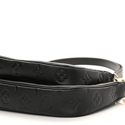 Louis Vuitton Empreinte Monogram Giant Multi Pochette Accessories Black 10 of 10