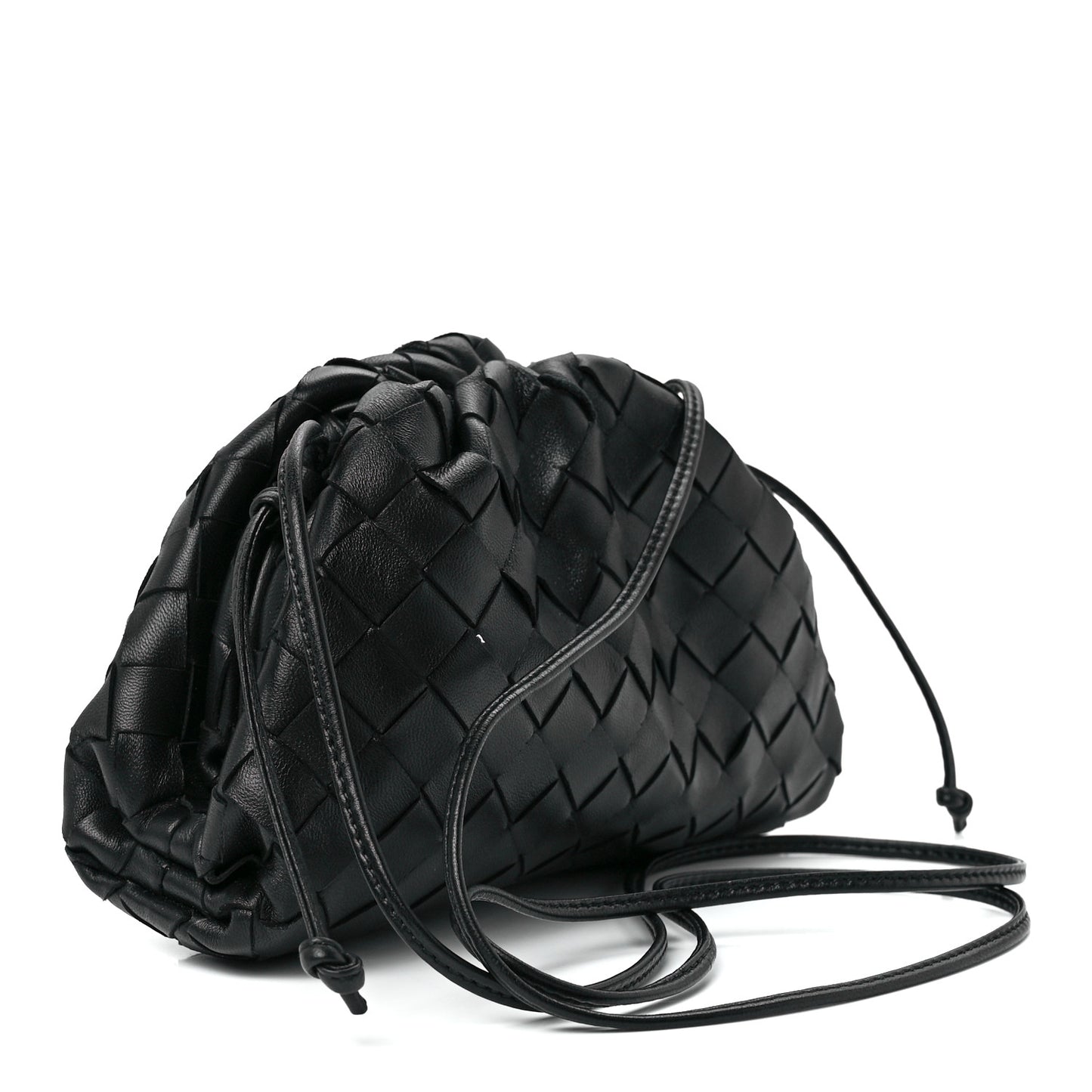 Nappa Intrecciato The Mini Pouch Black