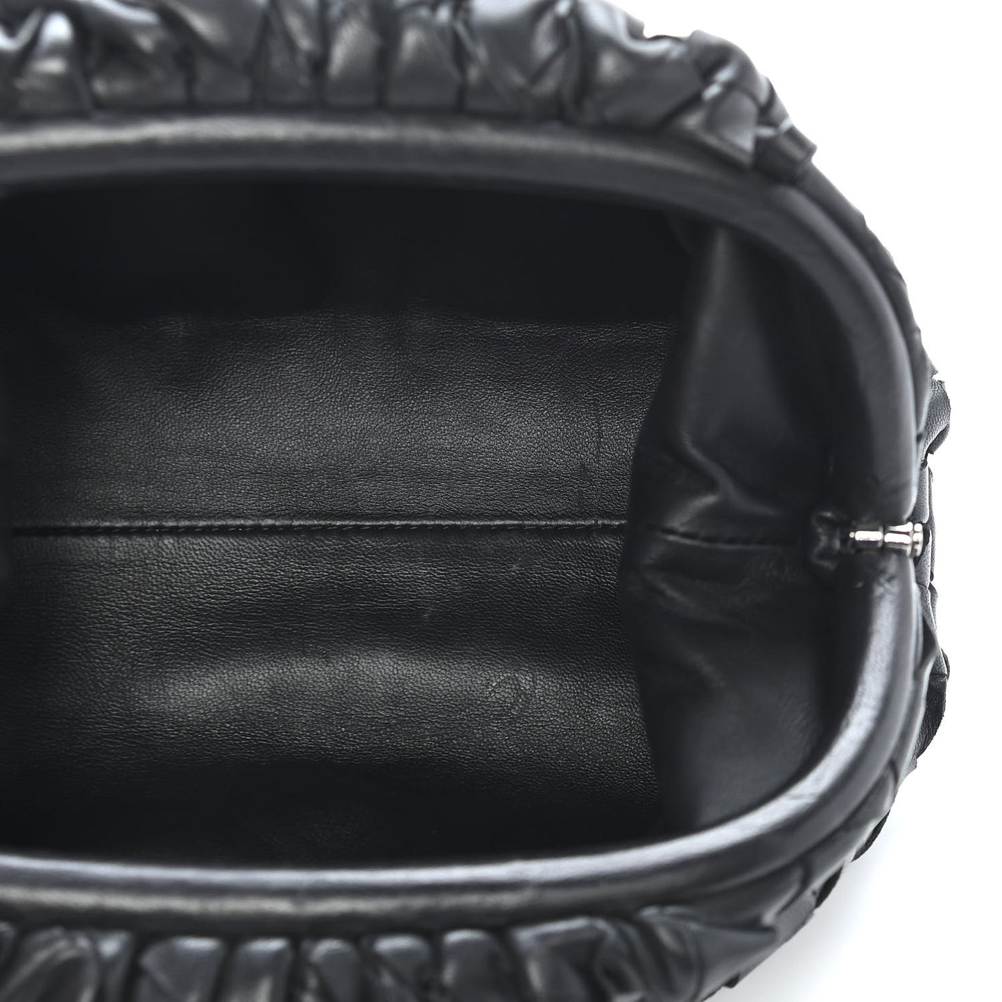 Nappa Intrecciato The Mini Pouch Black
