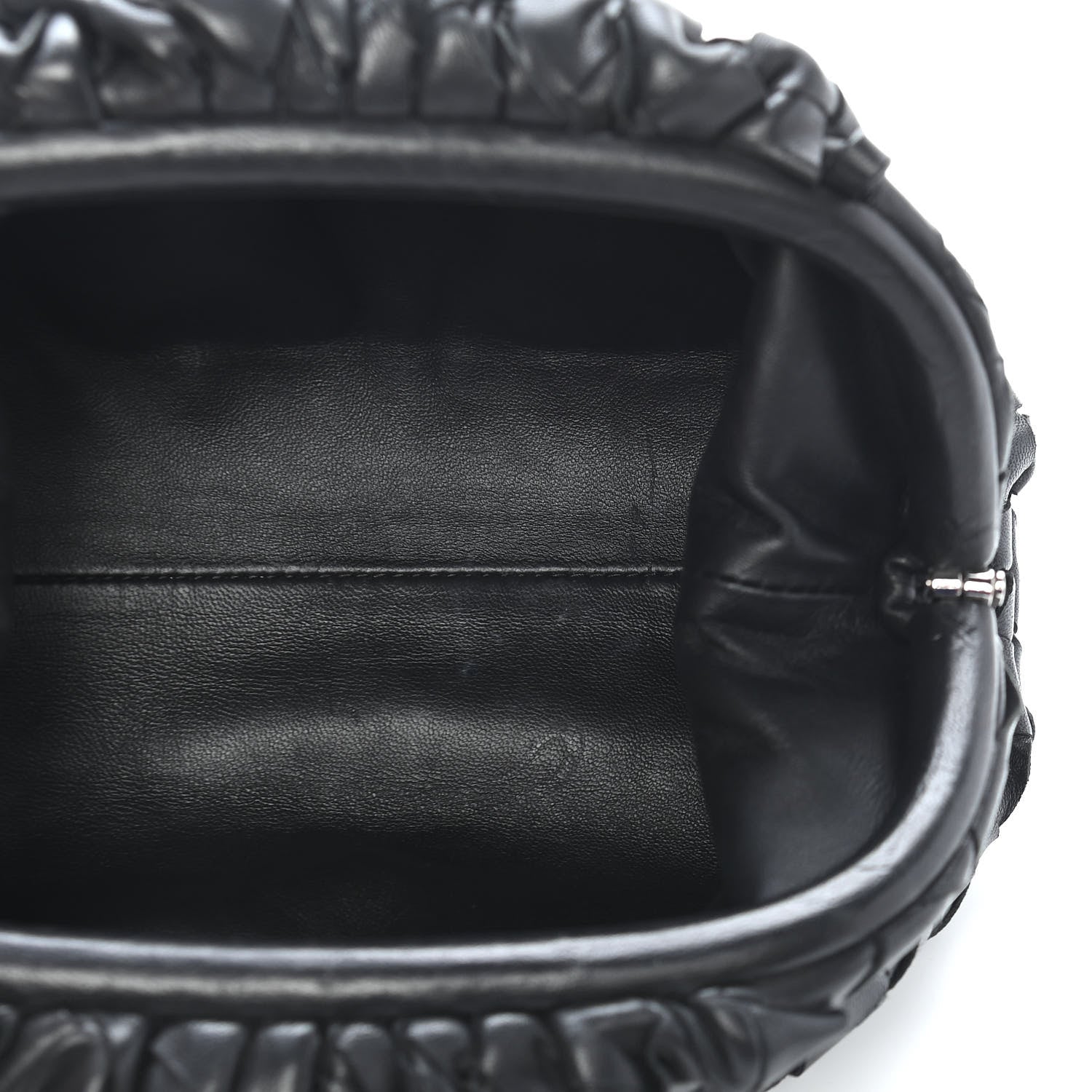 Bottega Veneta Nappa Intrecciato The Mini Pouch Black 5 of 10