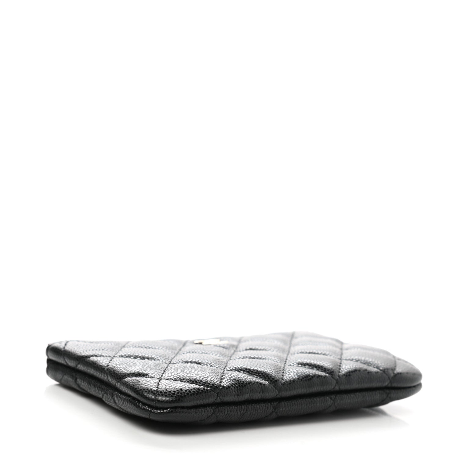 Chanel Caviar Quilted Small Cosmetic Case Black 4 of 8
