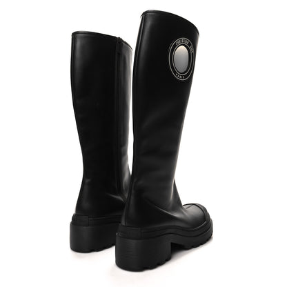 Christian Dior Nappa Symbol Boots 40.5 Black 4 of 7