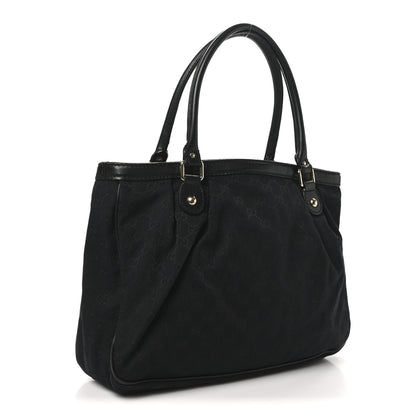 Gucci Monogram Medium Sukey Top Handle Tote Black 3 of 10