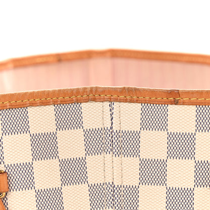 Louis Vuitton Damier Azur Neo Neverfull MM Rose Ballerine 23 of 25