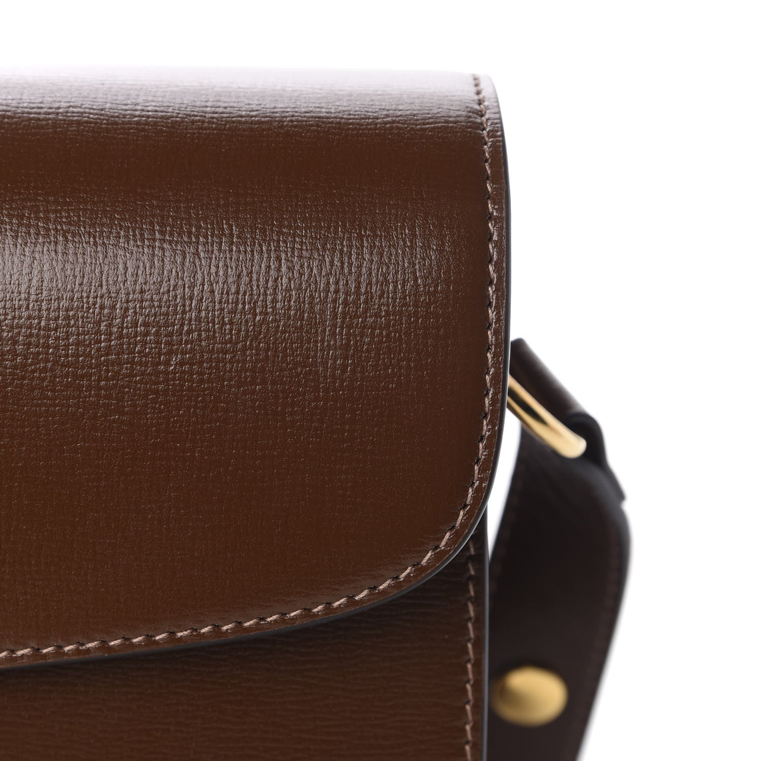Gucci Azalea Calfskin Horsebit 1955 Shoulder Bag Brown Sugar 12 of 12