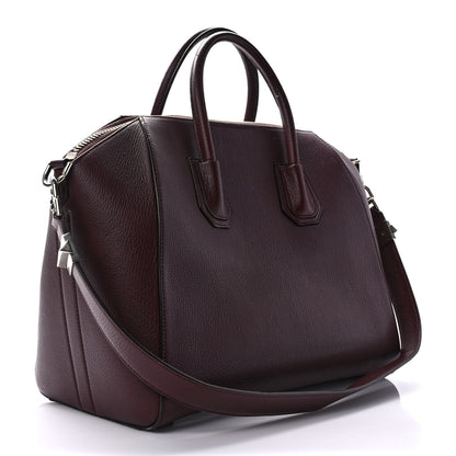 Givenchy Sugar Goatskin Medium Antigona Oxblood 2 of 11