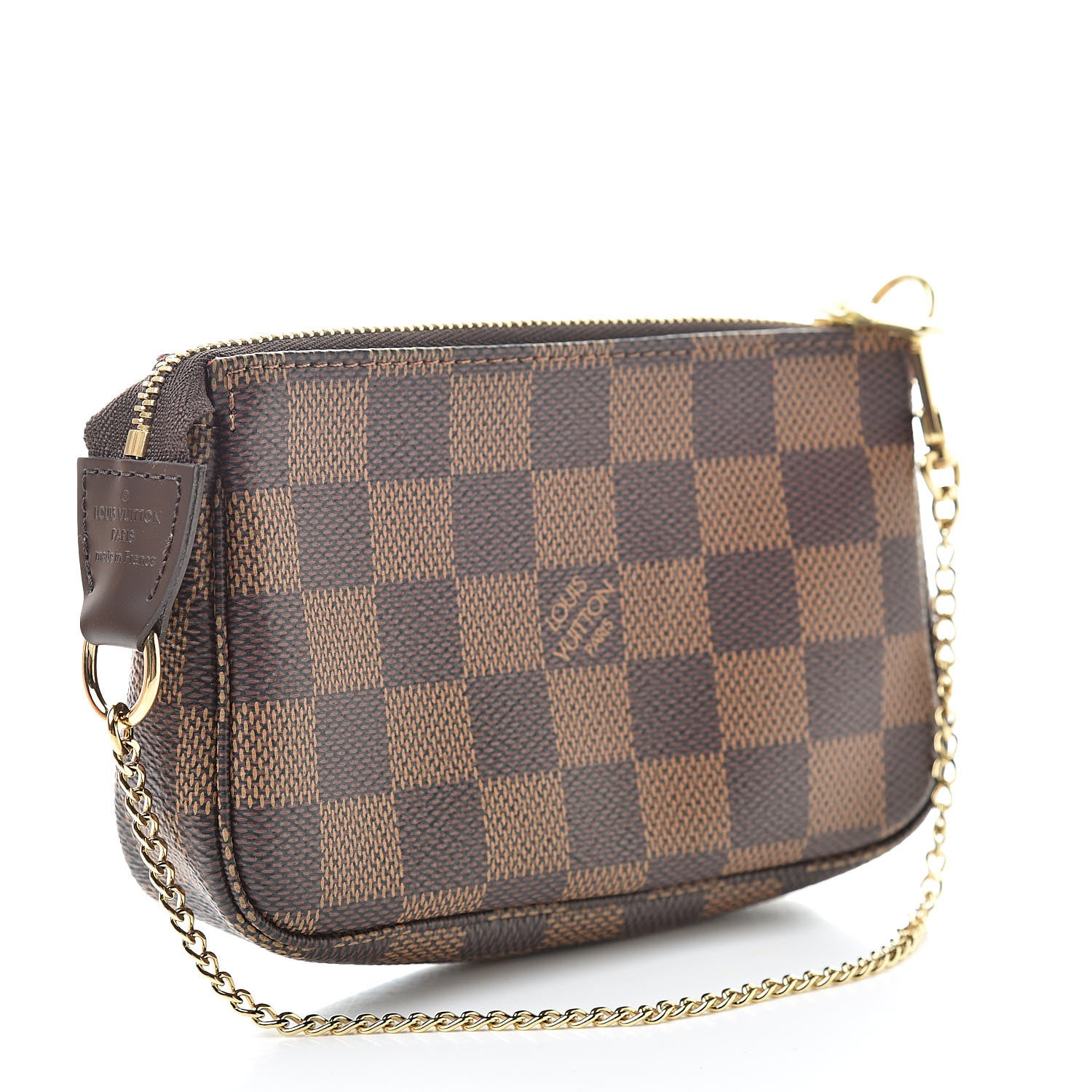 Louis Vuitton Damier Ebene Mini Pochette Accessories 3 of 8