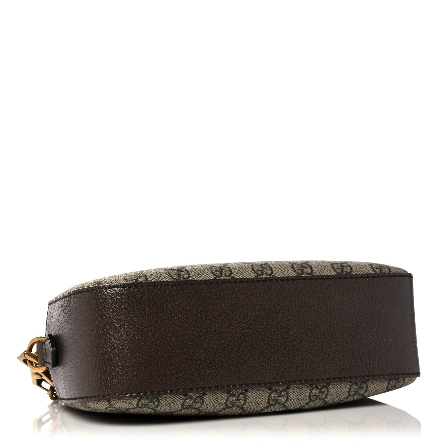 GG Supreme Monogram Web Neo Vintage Shoulder Bag Beige New Acero Crop