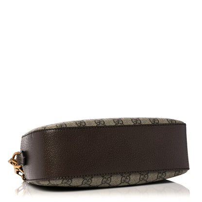 Gucci GG Supreme Monogram Web Neo Vintage Shoulder Bag Beige New Acero Crop 4 of 13