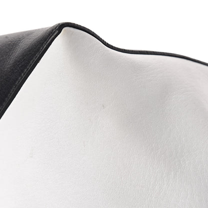 Celine Calfskin Large Horizontal Cabas Phantom White Black 14 of 15