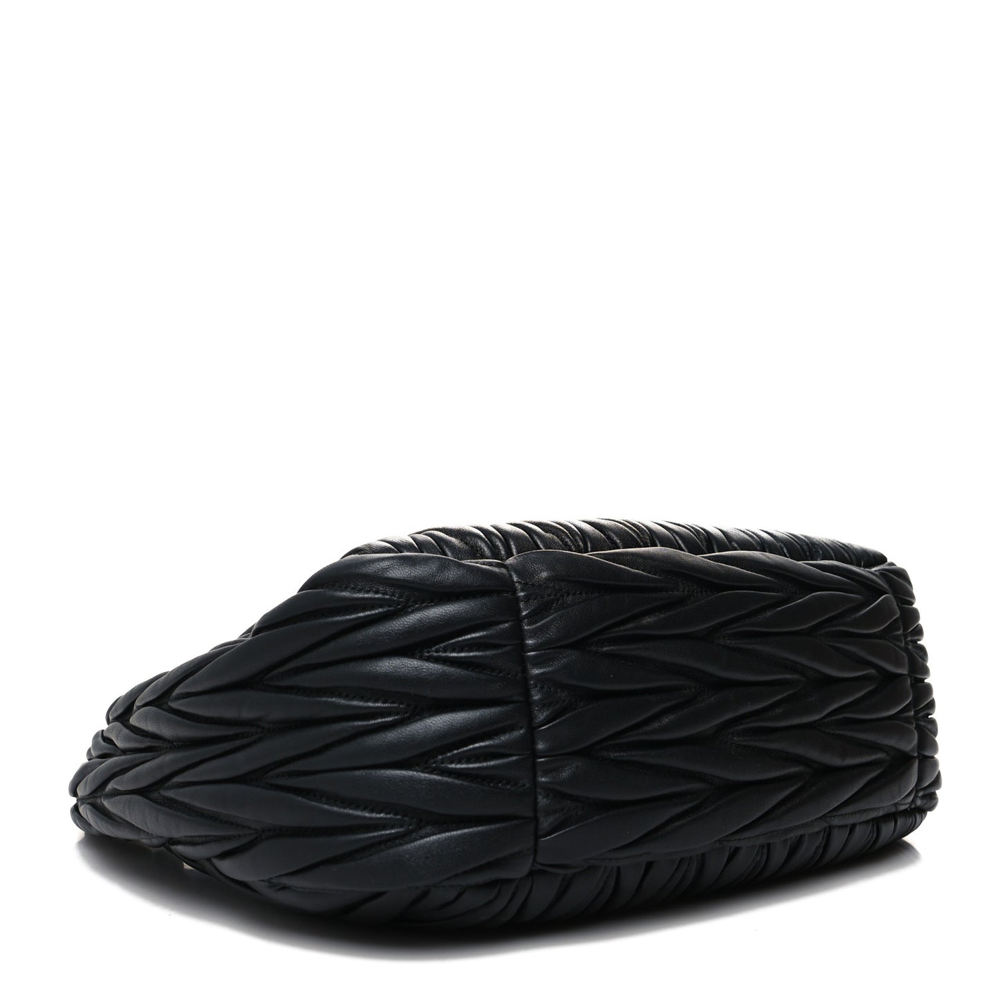 Nappa Matelasse Wander Large Hobo Black