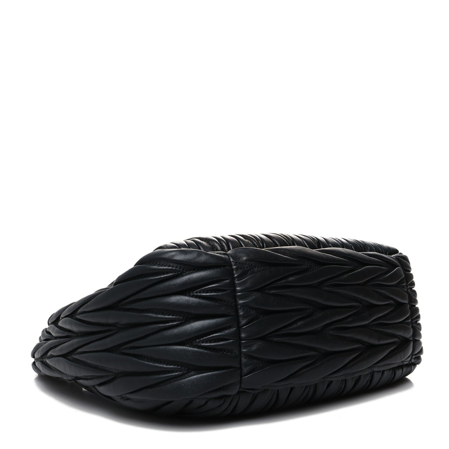 Miu Miu Nappa Matelasse Wander Large Hobo Black 4 of 9