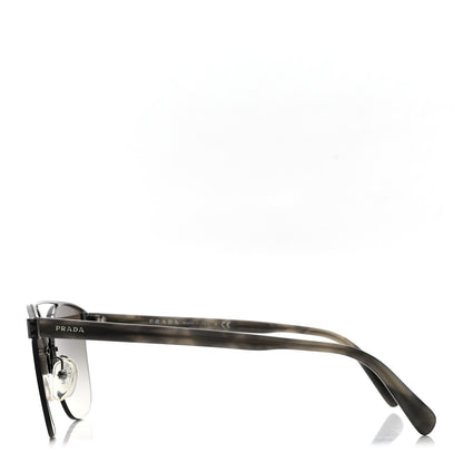 Prada Cat Eye Sunglasses SPR 67T Silver 3 of 8