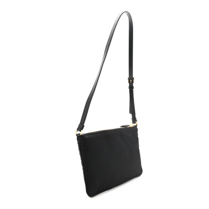 Prada Re-Nylon Saffiano Raso Shoulder Bag Black 3 of 10