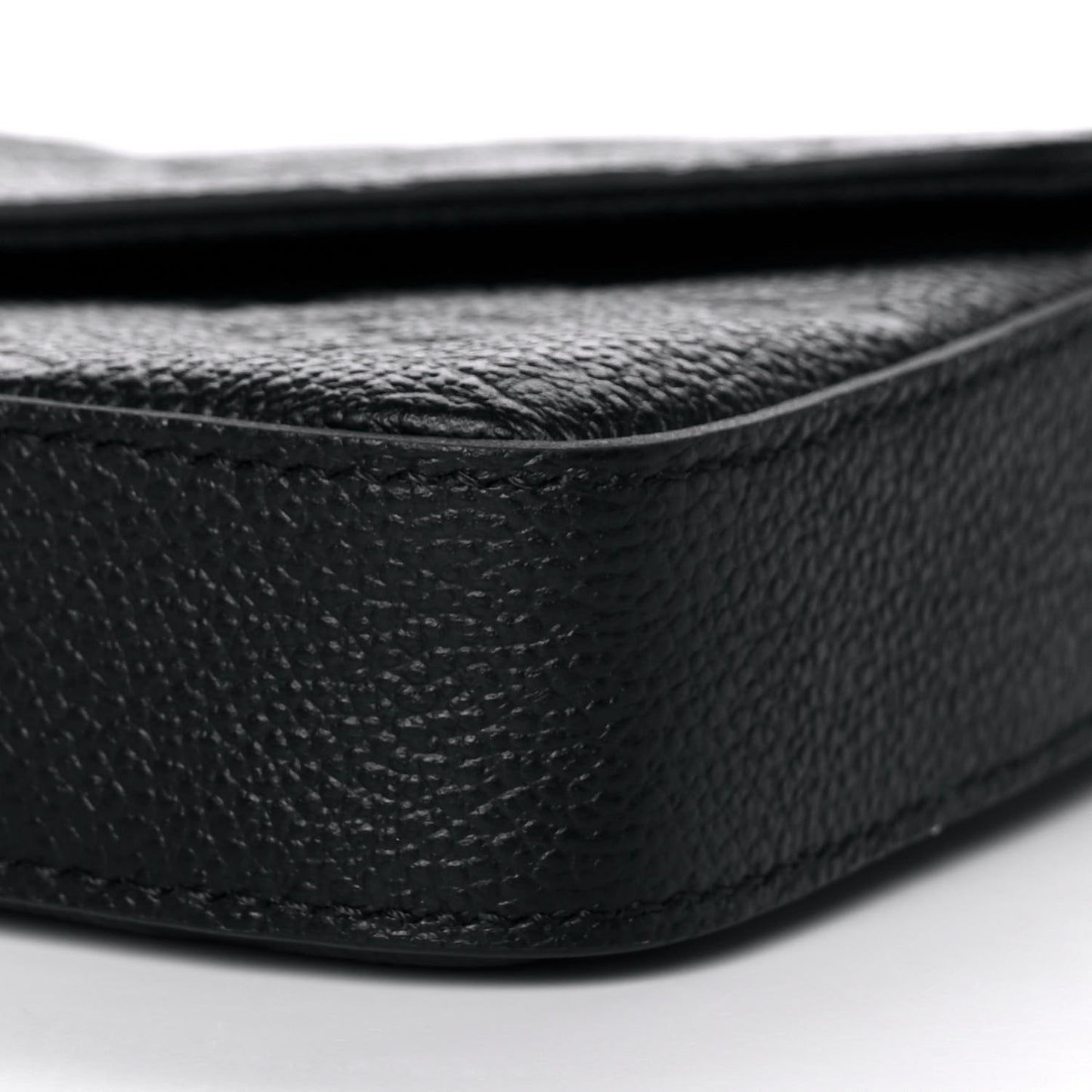 Empreinte Pochette Felicie Chain Wallet Black