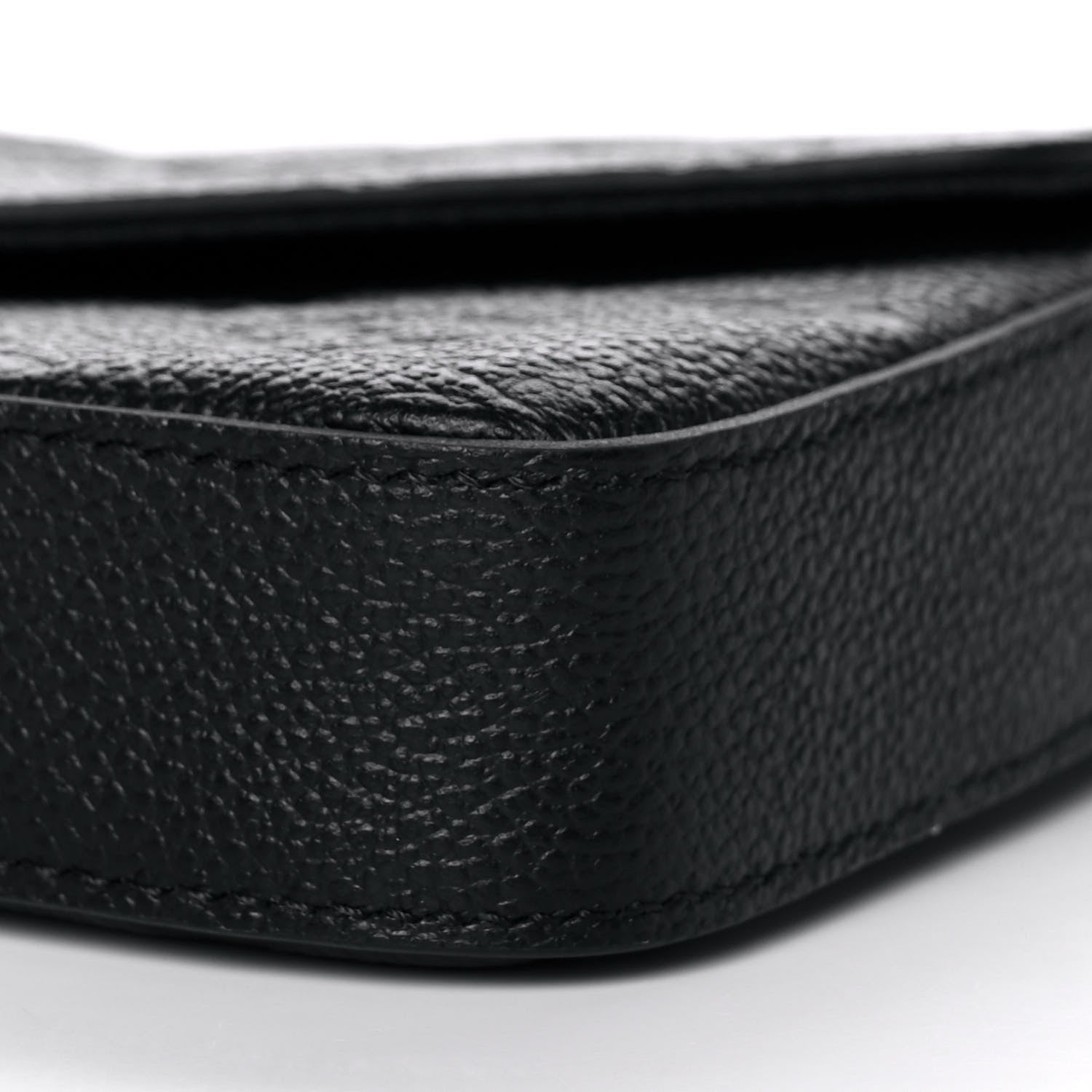 Louis Vuitton Empreinte Pochette Felicie Chain Wallet Black 9 of 12