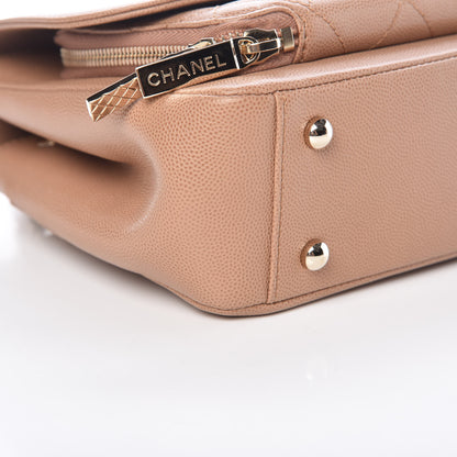 Chanel Caviar Quilted Small Business Affinity Flap Camel 5 of 10