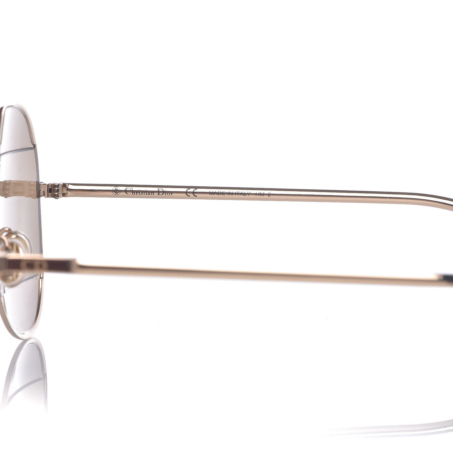 Split 1 Aviator Sunglasses Gold