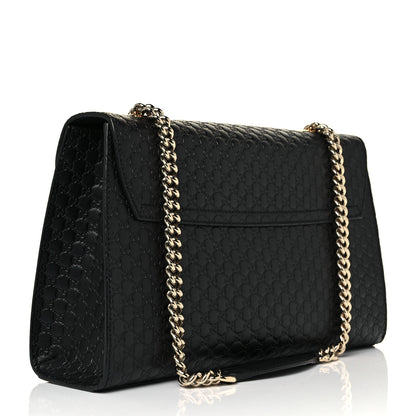 Gucci Microguccissima Medium Emily Chain Shoulder Bag Black 5 of 21