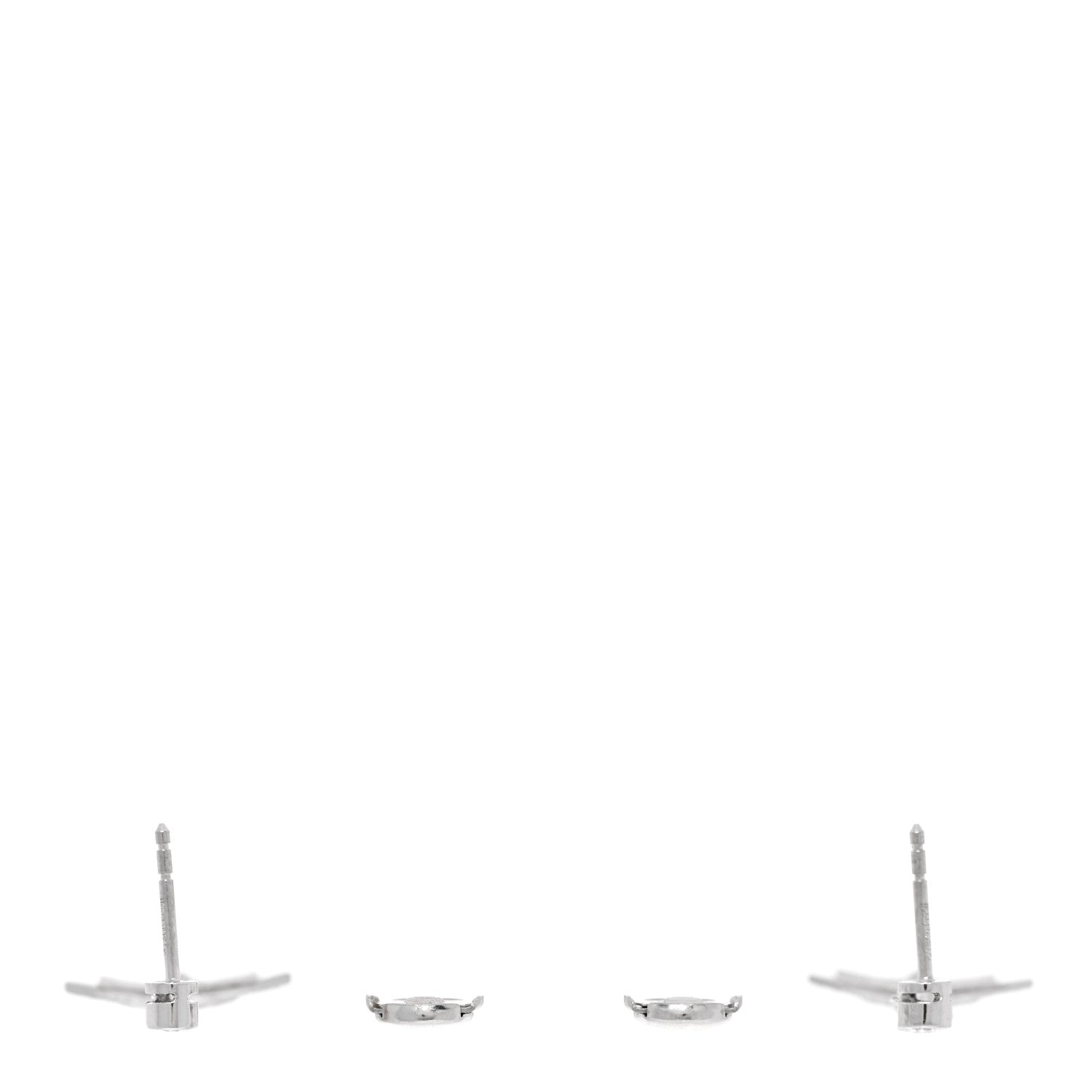 Tiffany Platinum Diamond Star Drop Earrings 3 of 5